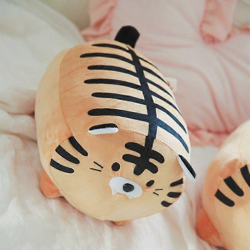 Cute Plush Tiger Doll Stuffed Fluffy Tiger Plush Toy Soft Animal Plush Pillow for Adults Kids