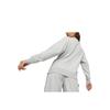 Puma Letter Print Crew Neck Pullover Knit Sweatshirt Women Sweatshirt Light-Heather-Gray 623482-04