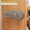 Wall-Mounted Punch-Free Eyeglass Display & Storage Box for Myopia and Sunglasses
