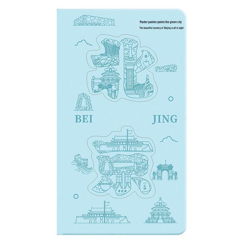 City Tourism Souvenir Notebook: Museum & Passport Stamp Collection Book