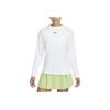 Solid Quick-Dry Golf Long Sleeve Crew Neck Sweatshirt Women Sweatshirt White DX1493-100
