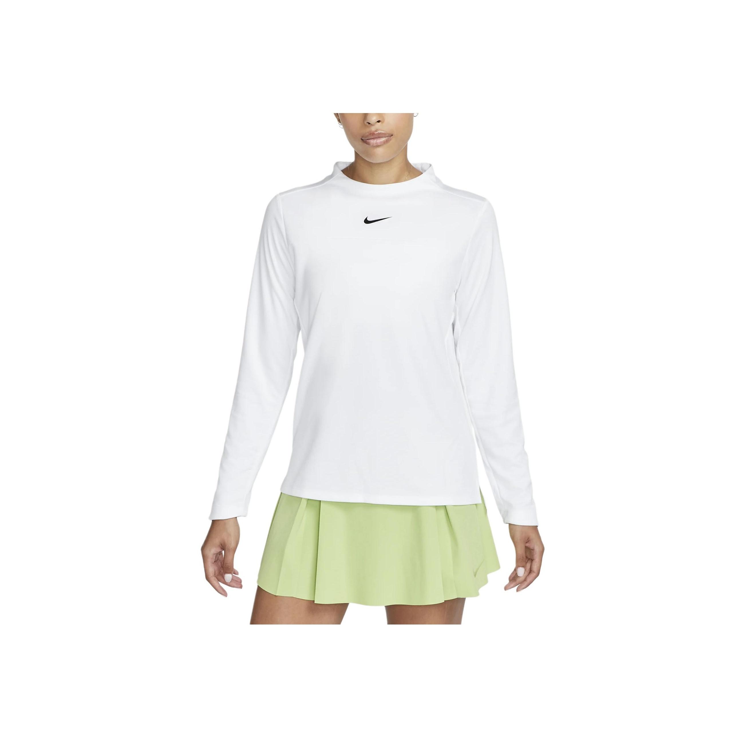 

Nike Solid Quick-Dry Golf Long Sleeve Crew Neck Sweatshirt Women sweatshirt White DX1493-100 S