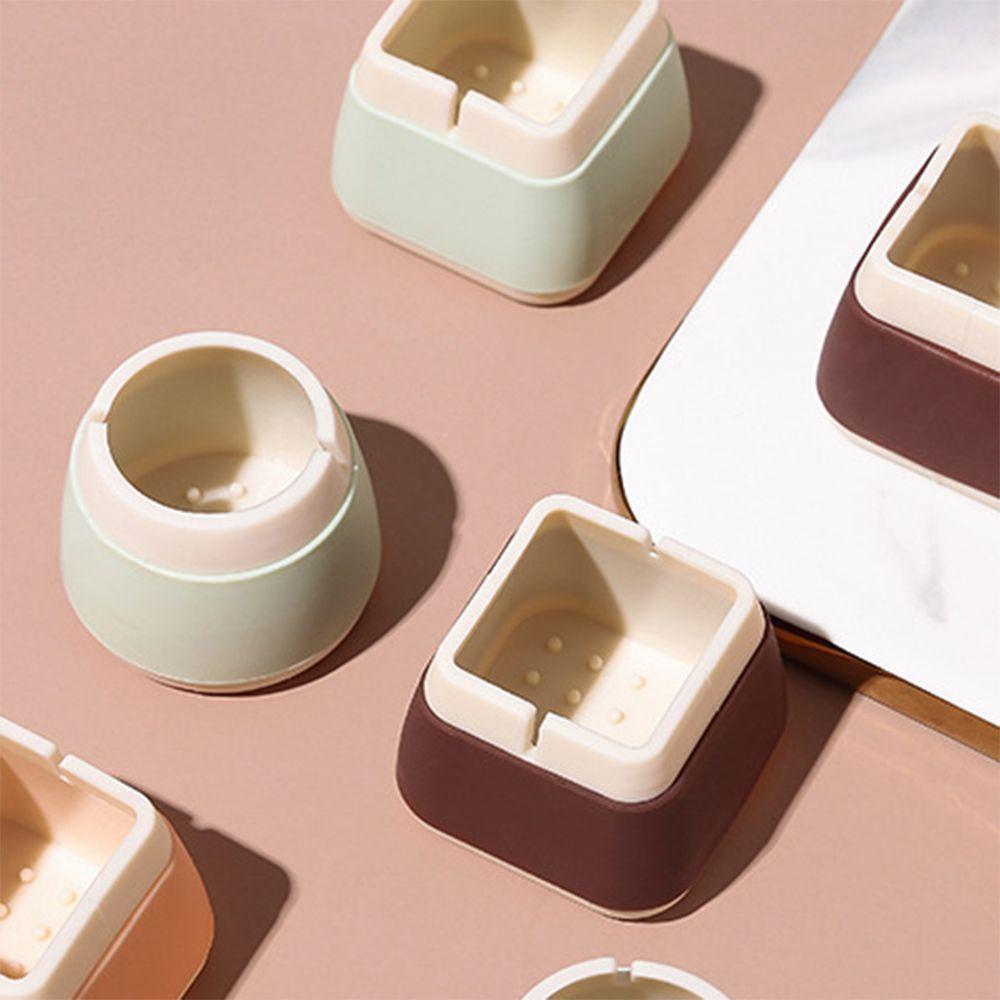 

4 шт./пакет силиконовый защитный чехол для стола и стула бесшумный чехол для ног мебель