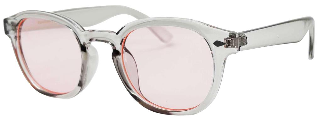 Face Trick Sabae Planning UV and Blue Light Blocking and Soft and Lightweight TR Material Clear Glasses, Men's Women's Sunglasses, Temples,