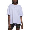Nike Sportswear Drop Shoulder Sleeve T Shirt Women's Mist Gray Blue DV8023-536