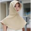Wide Brim Ice Silk Sunscreen Hat Sunscreen Women Sun Hat Casual Shawl Fisherman Hat  Summer