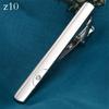 New Metal Silver Color Tie Clip For Men Wedding Necktie Tie Clasp Clip Gentleman Ties Bar Crystal Tie Pin For Men's Accessories