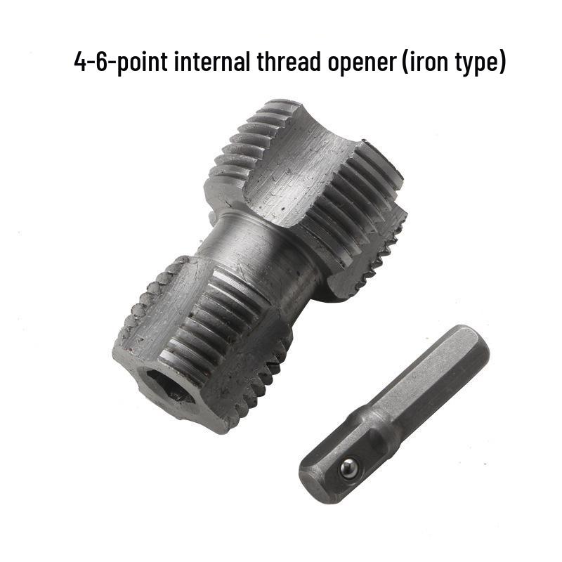 Electric Hex Drill Water Pipe Opener - Universal 4 & 6 Point PPR/PPE Tapping Tool