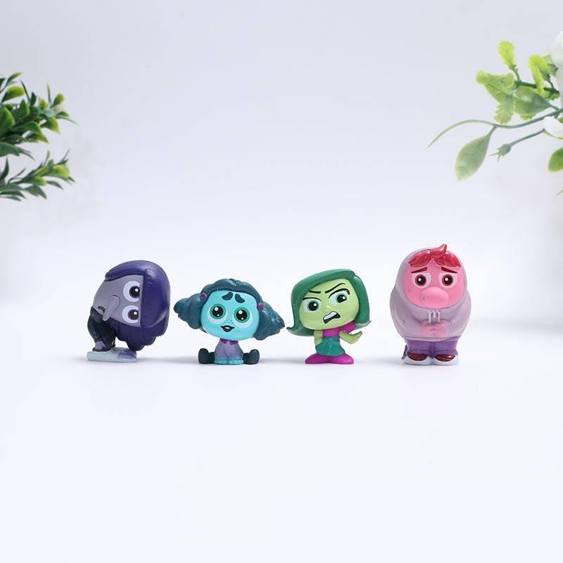 Miniature Inside Out Emotion Figures Pvc Collectible Toys Fun And Colorful Designs