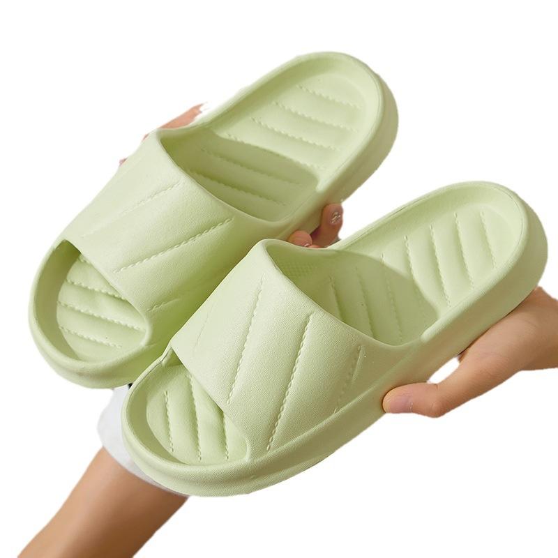 Summer slippers women's home use simple bathroom bath non-slip lightweight indoor bathroom men's cool slippers