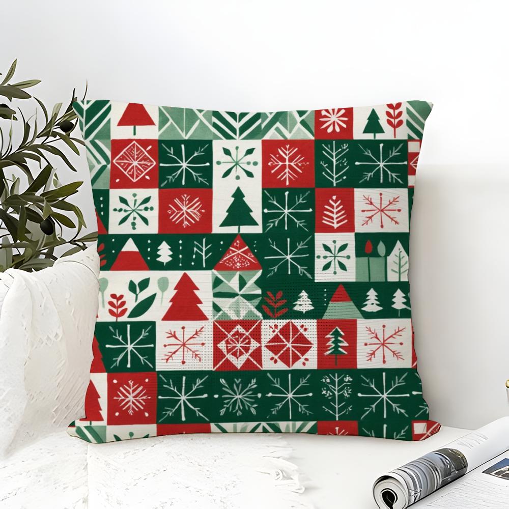 Diverse squarestyle prints Pillow Case linen pillow case sofa home decor cushion cover cushion cove