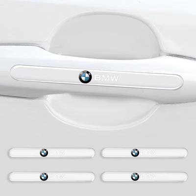 4Pcs Car Door Handle Protector Sticker Auto Styling For M E34 E36 E60 E90 E46 E39 E70 F10 F20 F30 X5 X6 X1 M3 M5 M6 E71 F01