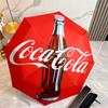 Christmas Gift Halloween Theme Bear Truck Coca Cola umbrella is suitable for all seasons, including home travel and outdoor activities Y26