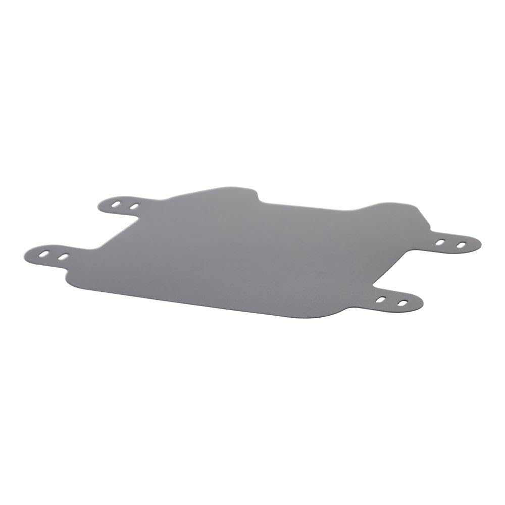 Motorcycle Front License Plate, Black ABS Dirt Bike Electric Motorcycle License Plate Accessories Compatible