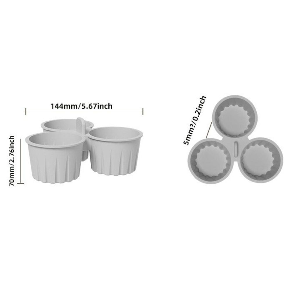 Silikonová forma na vejce do horkovzdušné fritézy Opakovaně použitelná forma na muffiny Pečicí příslušenství Forma na cupcakes Mikrovlnná trouba