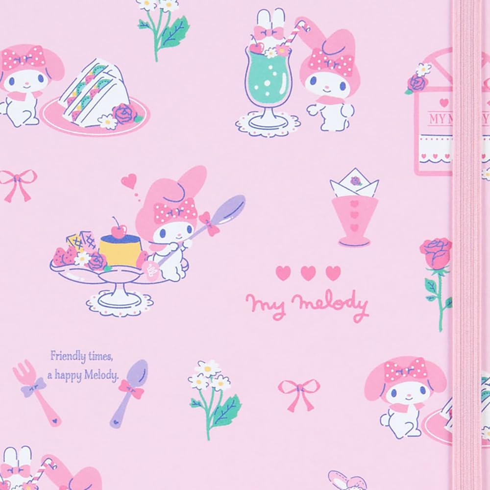 Sanrio My Melody B6 Ring X X Character 092045 Notebook, 18.2 13.5 1.5 Cm,