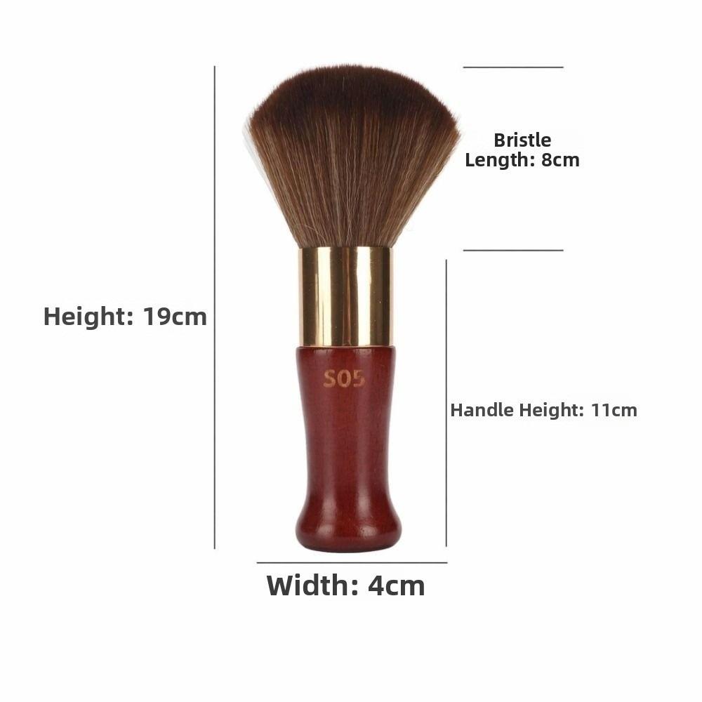 Portable Design Neck Duster Soft Nylon Hairs Neck Hair Duster Neck Duster Brush Barbers