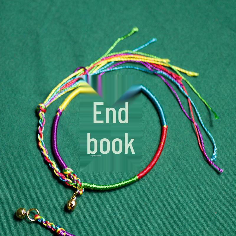 Dragon Boat Festival Five-Color Bracelet with Bells - May Festival Gift for Students