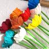 Künstliche Blume Fake PU Blumiger Stiel Real Touch Kunstseide Blumenstrauß für Hochzeitsfeier Dekoration Blumengestecke Haus Tischmittelstücke
