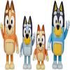 Bingo, Bandit and Chilli 4 Figure Pack Articulated Character Action Figures 2.5 Inches Toy