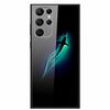 Gehärtetes Glas Cover Für Samsung S23 Ultra 5G Hülle S 23 Luxus Hartes Funda für Samsung Galaxy S23 Plus Ultra 5G Bemaltes Coque S23