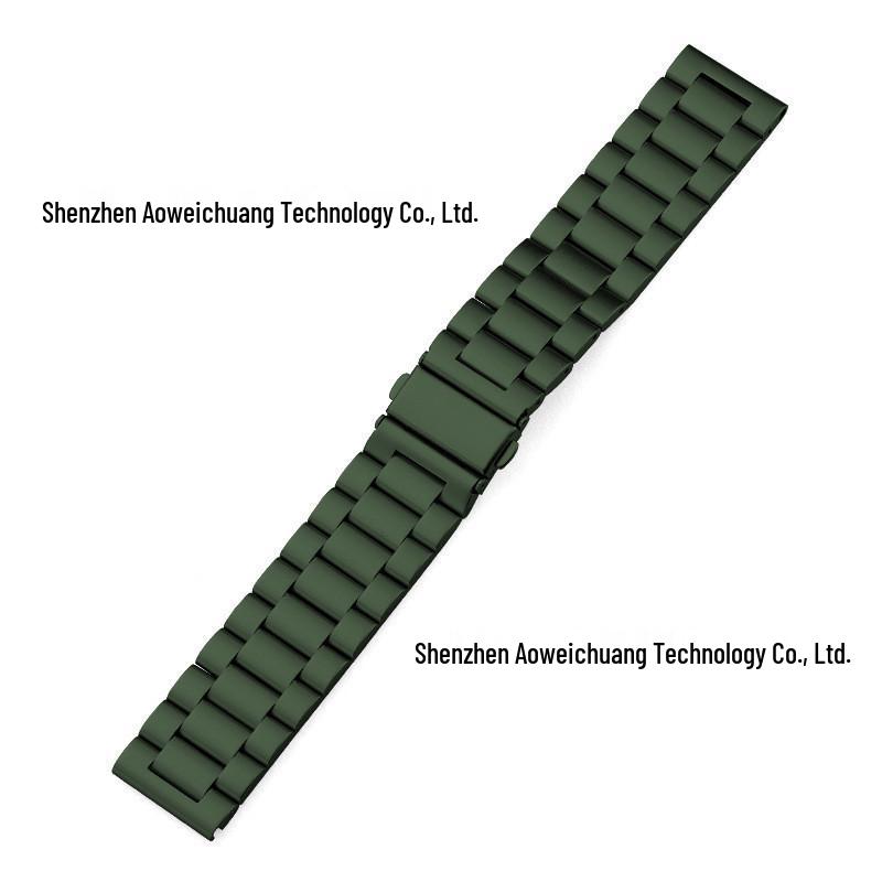 Universellt Metall Rostfritt Stål Klockarmband för Apple, Samsung, Huawei
