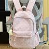 Schoolbag Korean Version Ins Storm Point Backpack Female Simple Small Fresh Cute Backpack Large Capacity Junior High School Student Schoolbag
