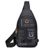 New breast bag trendy shoulder bag outdoor casual messenger bag waterproof and wear-resistant multi-functional Oxford cloth chest bag