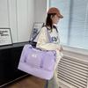 Sports fitness bag large capacity independent shoe compartment dry and wet separation shoulder travel bag yoga swimming fitness bag