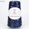 Siyue Silk Color Point Yarn: Dazzling Sequin Wool with Water Drop Sequins for DIY Hand Knitting