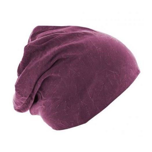 Bonnet Jersey Long Violet MASTERDIS Stonewashed URBAN CLASSICS