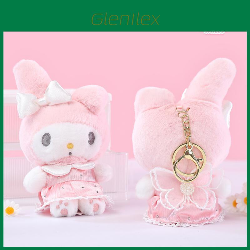 Melodie Plush Keychain Cute Cartoon Bag Charm For Girls Gifts
