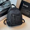 Retro Large-capacity Washed Denim single-Backpacks Women's Commuting Totes Bag 2026 Women's Bag Daily Shopper Handbags Bolsa