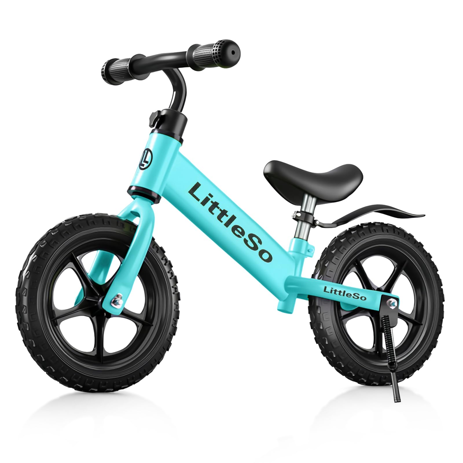 

LittleSo Pedal-Free Bicycle Kick Bike 12/14 Inch Kids Ride-on Toy Ultra-Lightweight Foam Tires Stand Stylish Boys Girls Toddler Children s Day Gift
