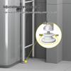 LIEI Suction Cup Wall-Mounted Bathroom Storage Rack