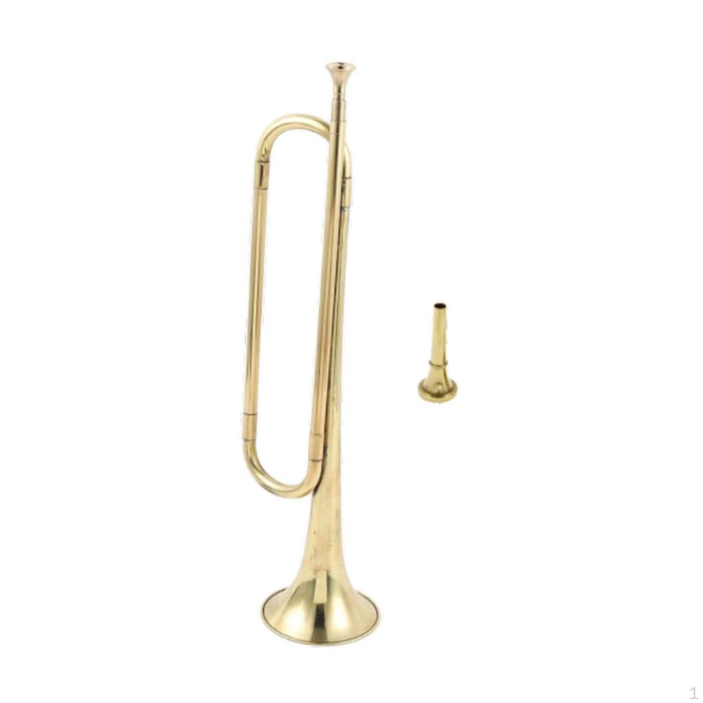C Flat Bugle Brass Golden Lacquer Trumpet Classic Professional for Stage