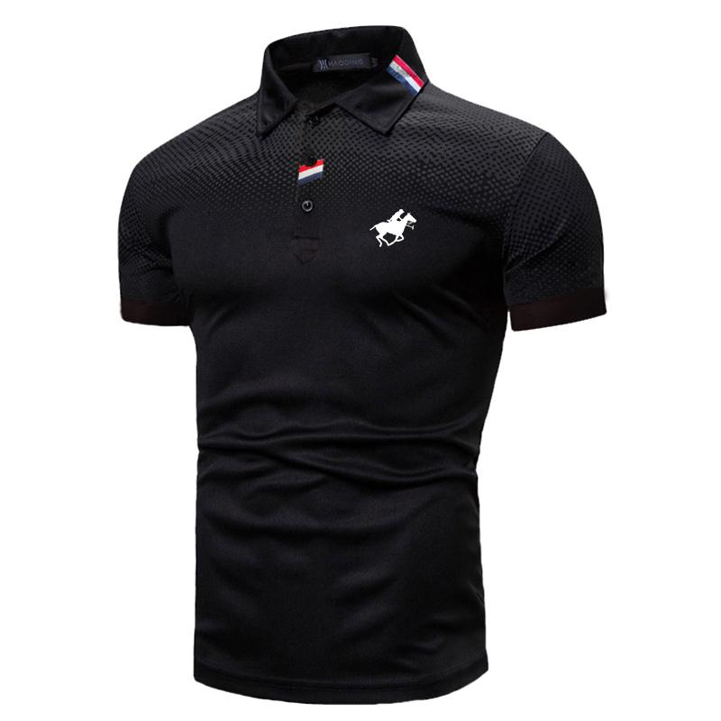 Abbigliamento Uomo Estate Casual Manica Corta Moda Casual Polo .