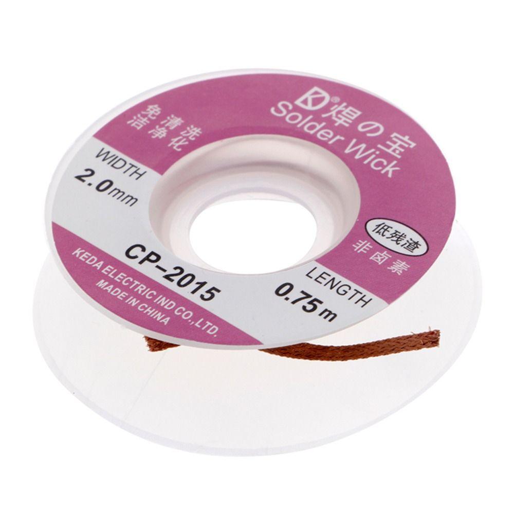 5pcs 1.5Meter Desoldering Wick Braid Wire Solder Wick Remover Sucker Dispenser Solder Remover Vacuum Flux Repair Sucker Tool