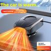 12V Powerful Car Windshield Defroster 2 In1 Heater And Fan For Fast Defrosting Defogging 2 Settings Winter Car Heater