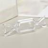 Candy Shape Storage Box Innovative Cartoon Transparent Jewelry Container for Earrings Candies Rings Beads Transparent