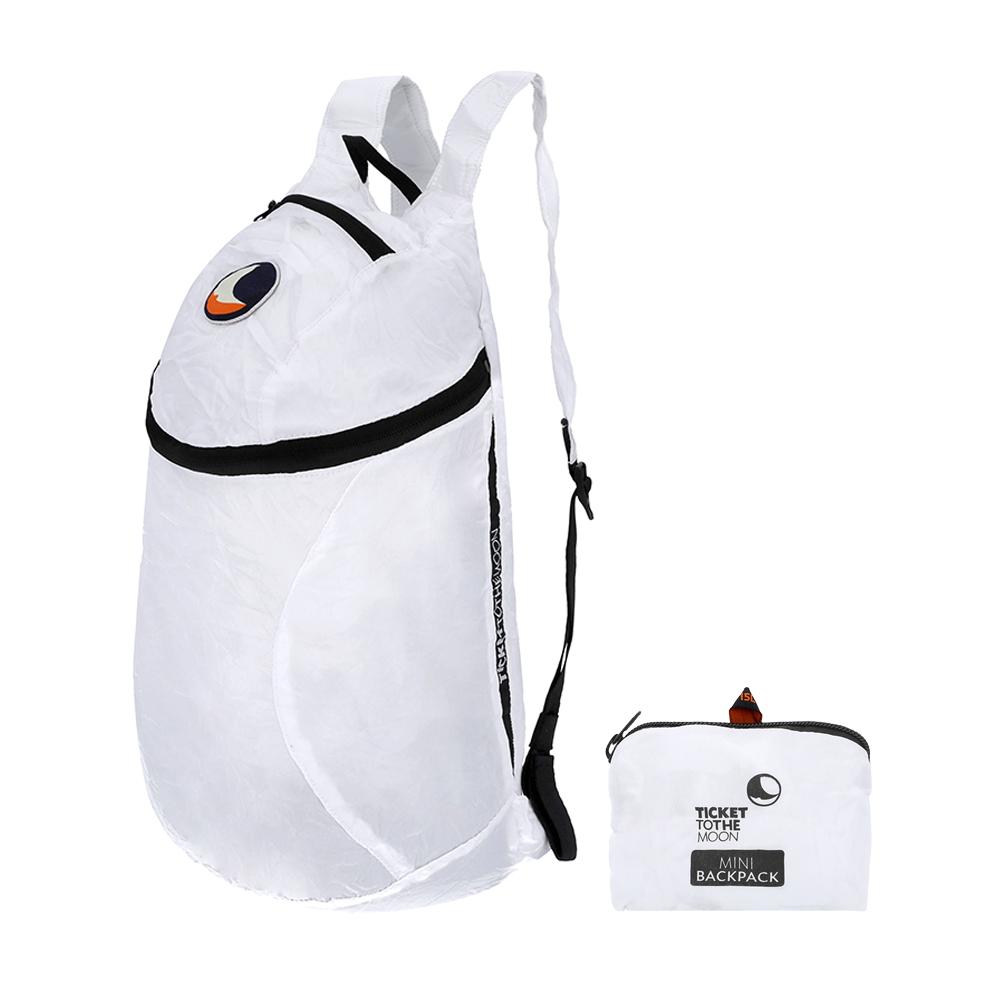 Ticket To The Moon Mini Backpack 15L White