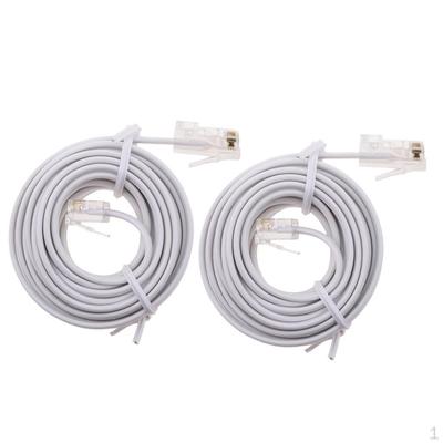 Cavo Modem 2 pezzi RJ11 ADSL a Ethernet RJ45 8P 4C 6P ASDL Patch Cord