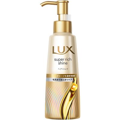 Lux Super Bohaté lesklé mléko pro poškozené vlasy 100 ml