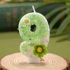 Number Candle 0-9 Birthday Cake Candle Decorative Candle for Baking Party Supplies Kids Celebration Cake Decoration