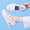 Nurse Shoes Women's Summer Leather Thick-soled Soft-soled Breathable Work Medical Shoes Spot