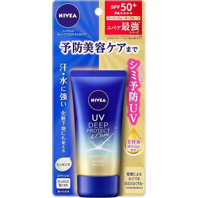 Japan NIVEA UV DEEP PROTECT & Care essence Sunscreen 50g SPF50+ PA++++ S1392