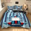 Martini Pattern Bedding Quilt Set Quilt Cover Pillowcase Home Birthday Gift(1 * duvet cover + 2 * pillowcase, without core)