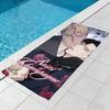 Anime R-Roses And C-champagne Towel Beach Quick Dry Soft Pool Towels Gift for Travel Gym Shower Camping sports