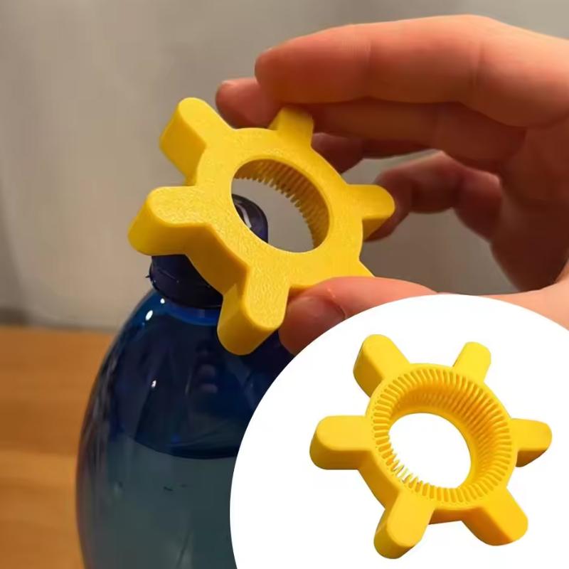 Unique Multi-function Bottle Cap Opener Plastic Rotary Bottle Opener Bar Supplies Kitchen Tool 1-5Pcs Twist Bottle Opener