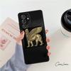 Lamassu Assyrian Winged Lion phone case For Samsung Galaxy S24 S25 S23 S22 Ultra Note 10 20 Plus S20 S21 FE Cover